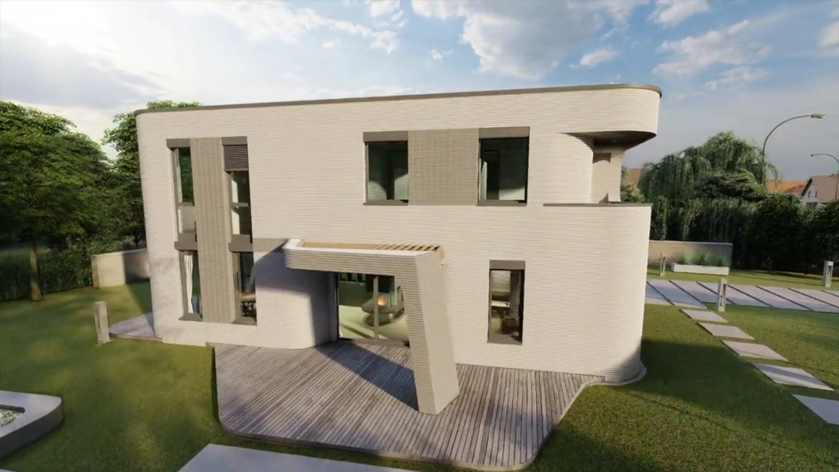 Революция в строительстве: первое 3D-напечатанное жилое здание в Германии