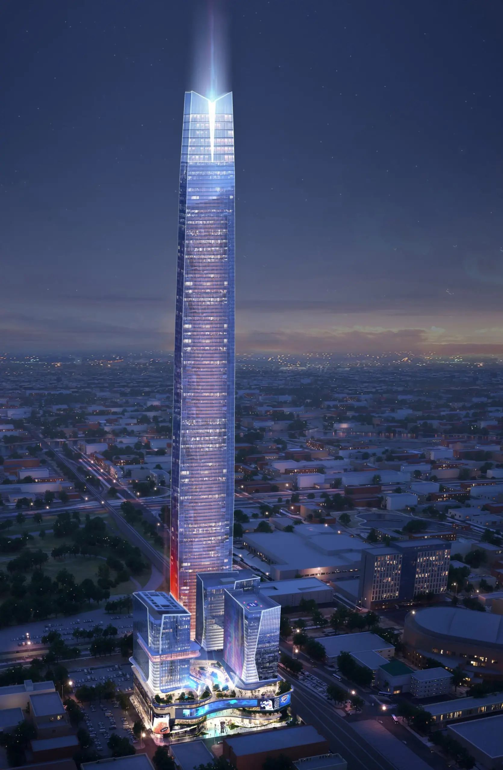 В США планируют построить второй по высоте небоскреб