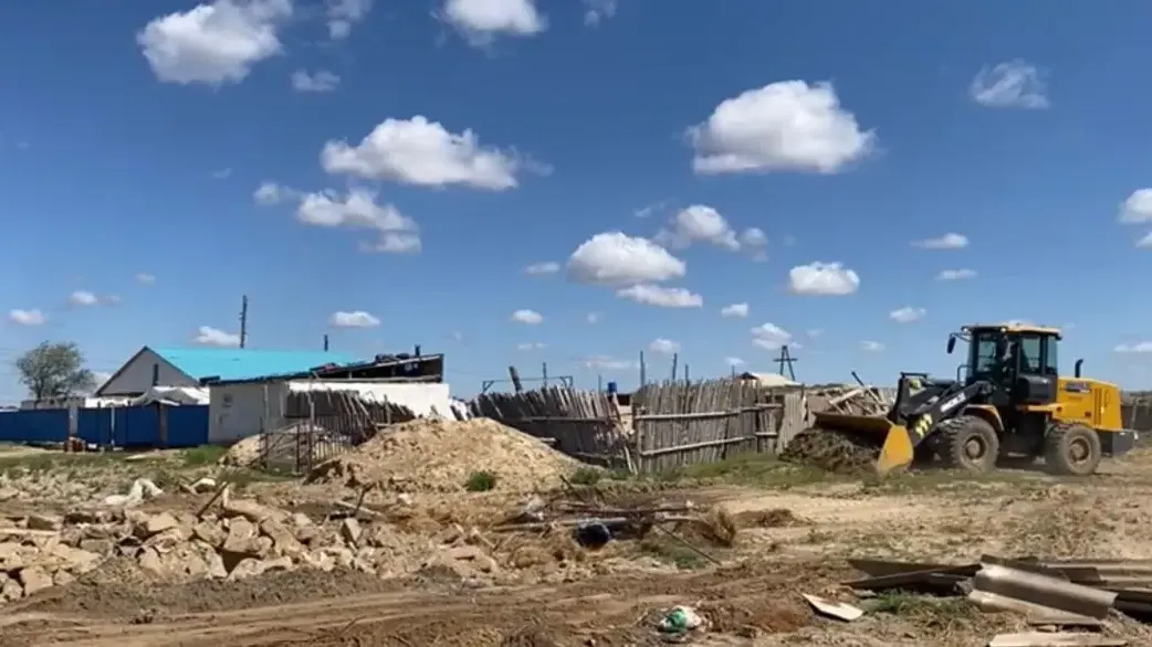 В селе Каратал Актюбинской области будет построено 178 домов после наводнения